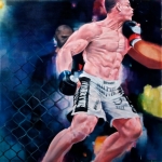 Judgement Day - 42" X 42" - Oil on Canvas