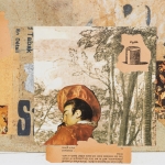 Italian Comedy - 15" x 18" - Collage