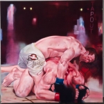 Tapout - 42" X 42" - Oil on Canvas