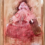 Infanta - coloured pencil and ink on board
