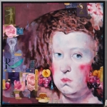 Junkyard Queen oil on canvas 42" x 42"