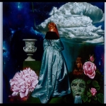 First Romantic Painting oil on canvas 36" x 36"