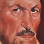 Innocent with Roses o/c 18' x 36'