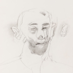 Comedy Hour - 12" x 10" - Pencil on Paper